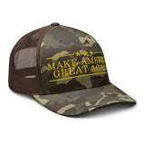 Make America Great Again Camouflage trucker hat