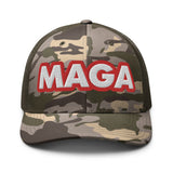 Camouflage trucker hat