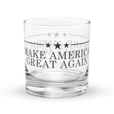 Make America Great Again Rocks glass