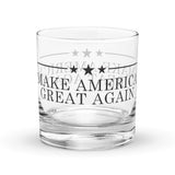 Make America Great Again Rocks glass