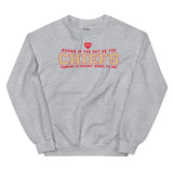 Karma is the guy on the Chiefs Unisex Sweatshirt