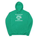 "Single All The Way" Unisex fleece hoodie